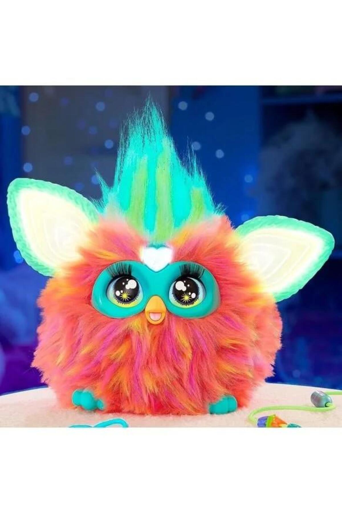 Furby Mercan Interaktif Peluş F6744-Peluş Oyuncaklar