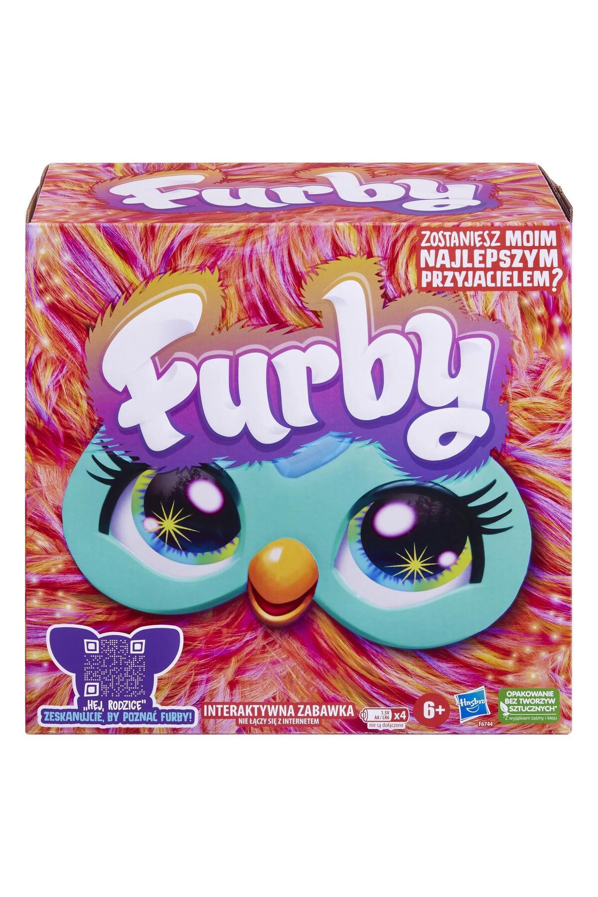 Furby Mercan Interaktif Peluş F6744-Peluş Oyuncaklar