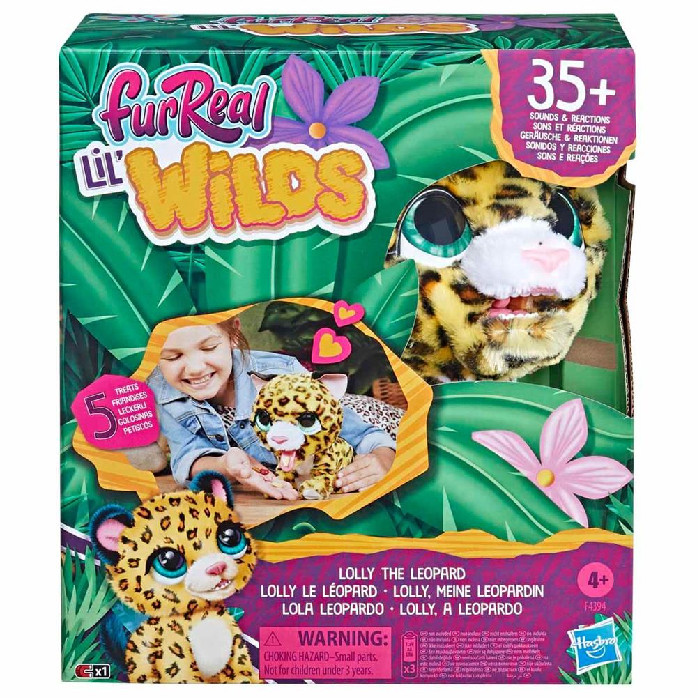 Furreal Minik Vahşi Dostum Leopar Lolly F4394-Peluş Oyuncaklar