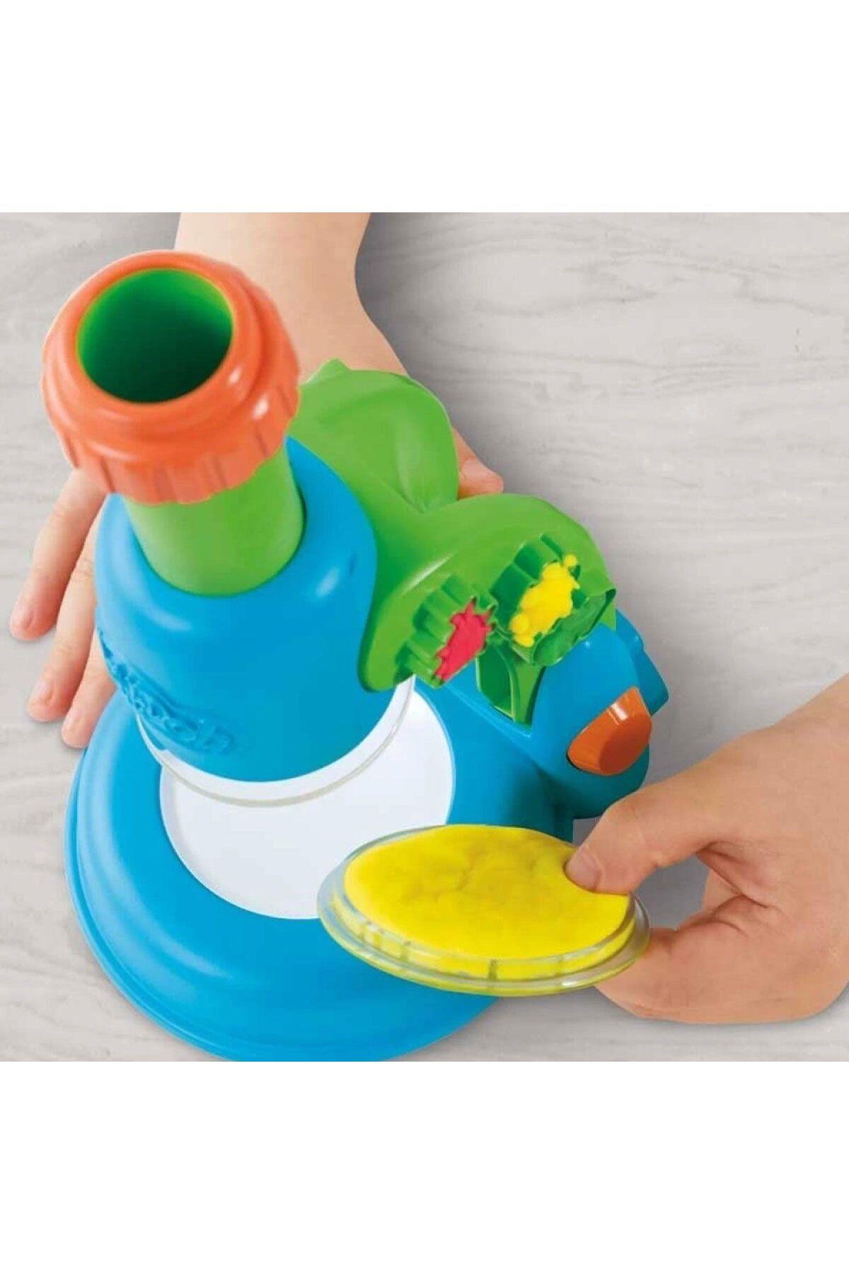 G0494 Play-Doh Işıklı Mikroskop Oyun Seti +3 yaş-Eğitici Oyuncak