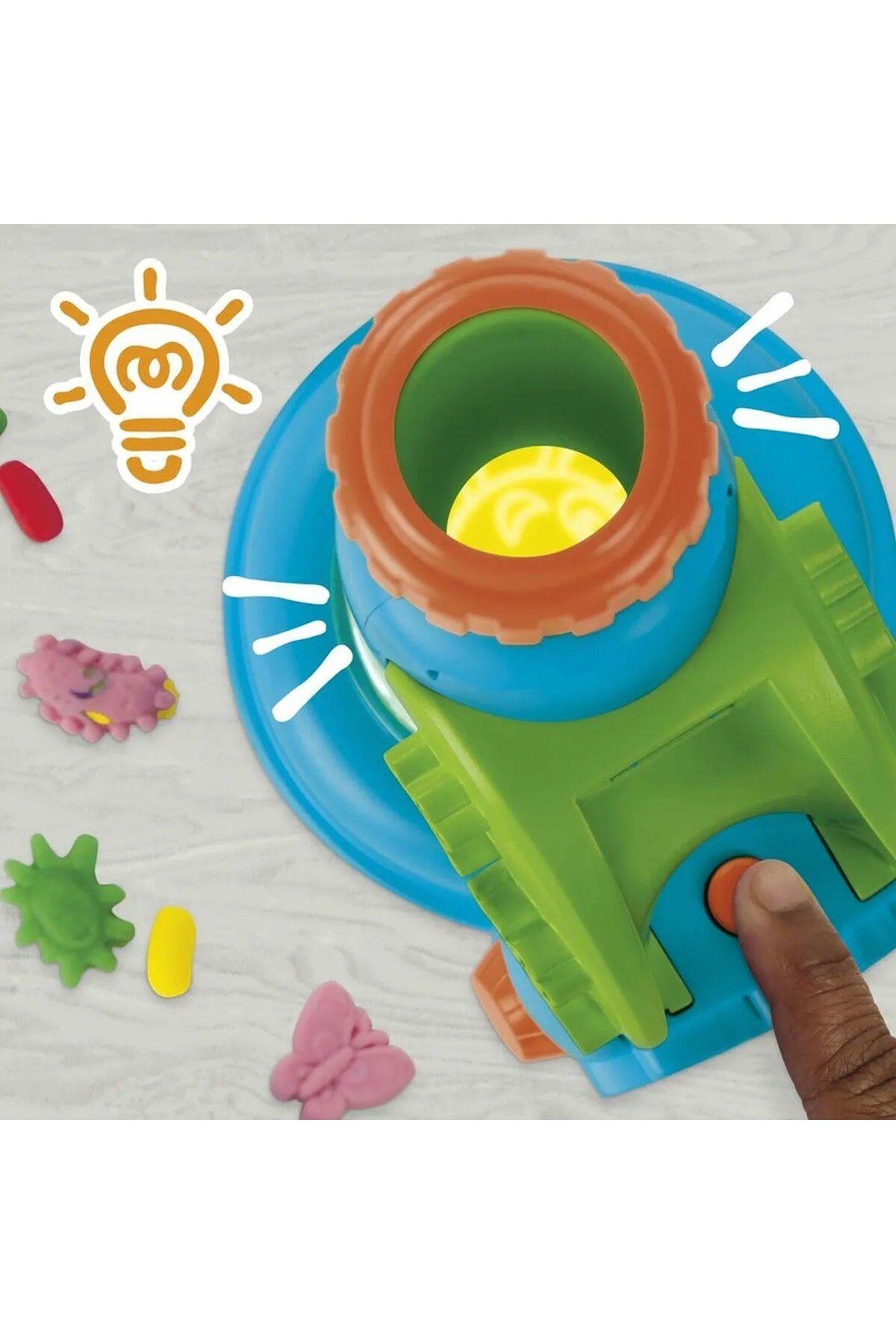 G0494 Play-Doh Işıklı Mikroskop Oyun Seti +3 yaş-Eğitici Oyuncak