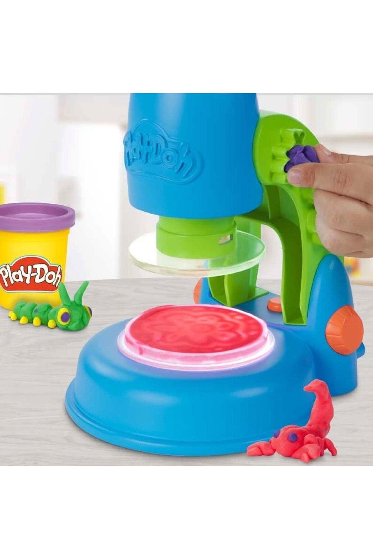 G0494 Play-Doh Işıklı Mikroskop Oyun Seti +3 yaş-Eğitici Oyuncak