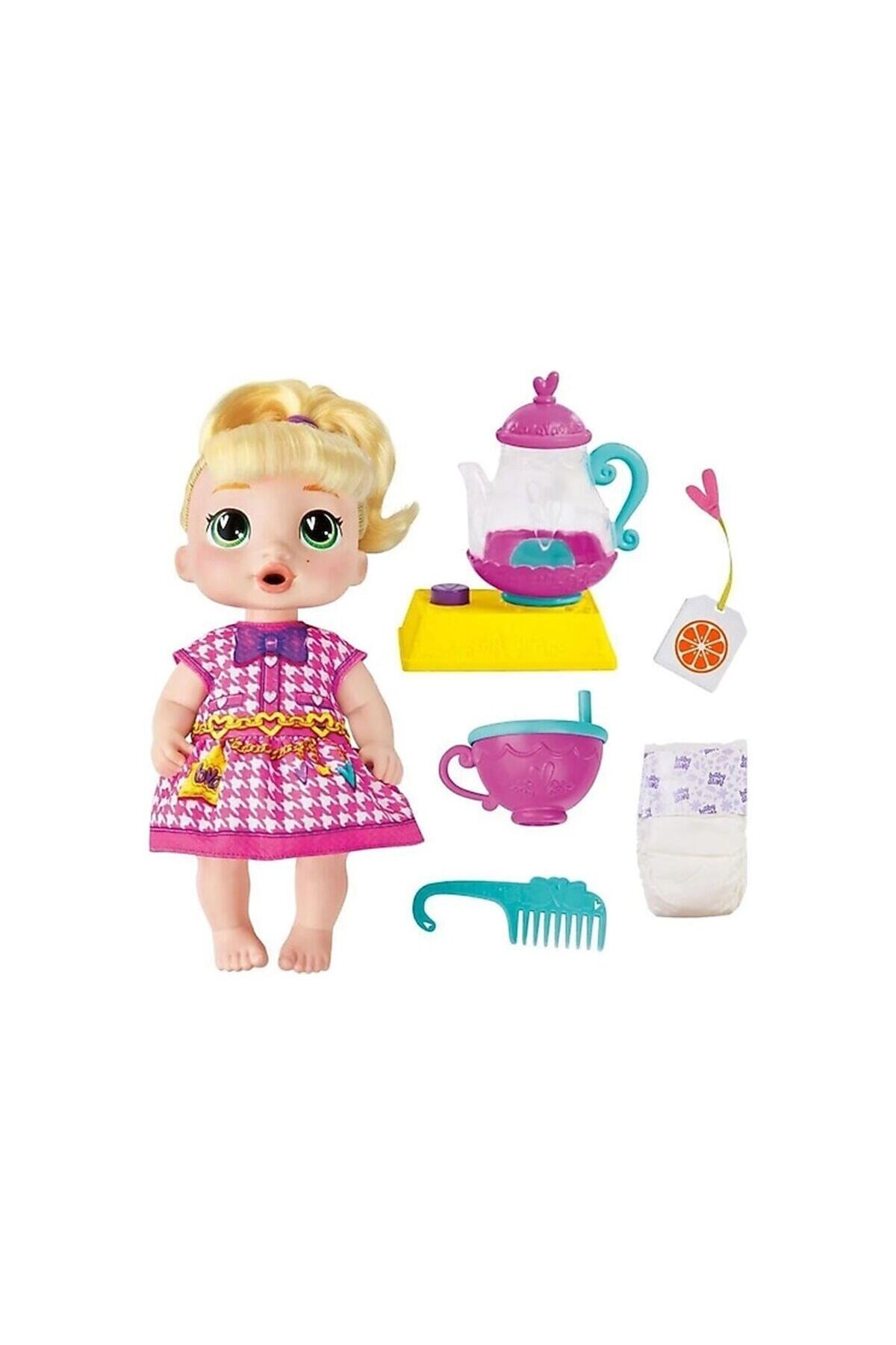 G0608 Baby Alive Bubbly Tea Party - Fokurdayan Çay Partisi Lala +3 yaş-Oyuncak Bebekler