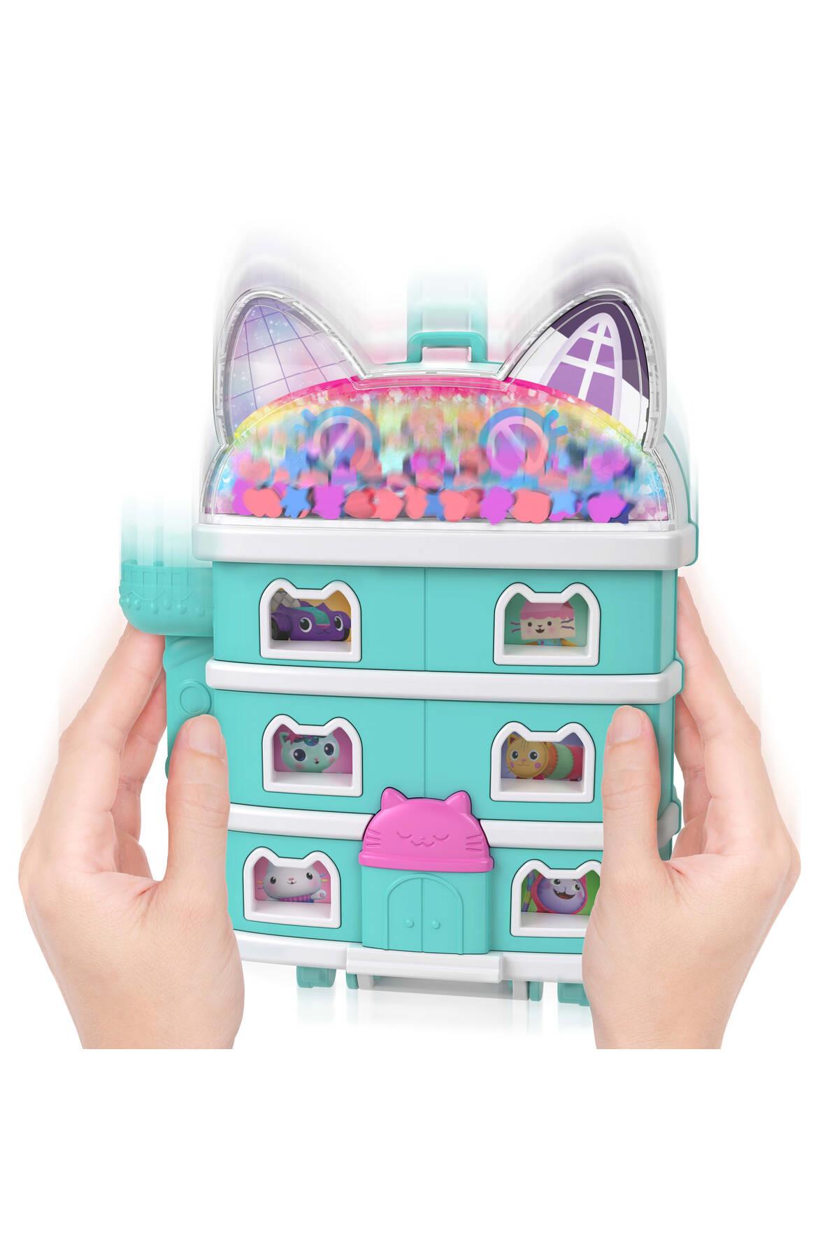 Gabby's Dollhouse mikro bebekler ve mini oyun seti, 9 aksesuar JFV02-Oyuncak Bebekler