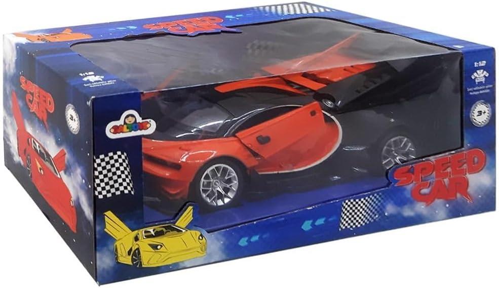 GALTOYS Oyuncak Şarjlı Kapısı Açılan Turuncu Bug Coupe Araba H338-18-C 1:12 F/F-Uzaktan Kumandalı Araçlar
