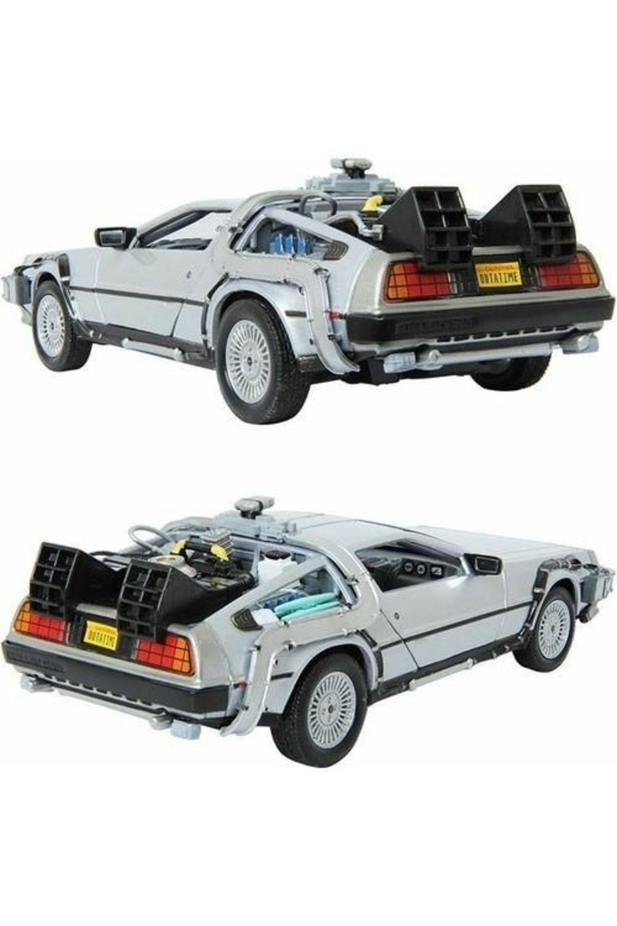 Geleceğe Dönüş Seri 1 Metal Model Araba Efsane Delorean 1:24ölçek-Maket Araçlar