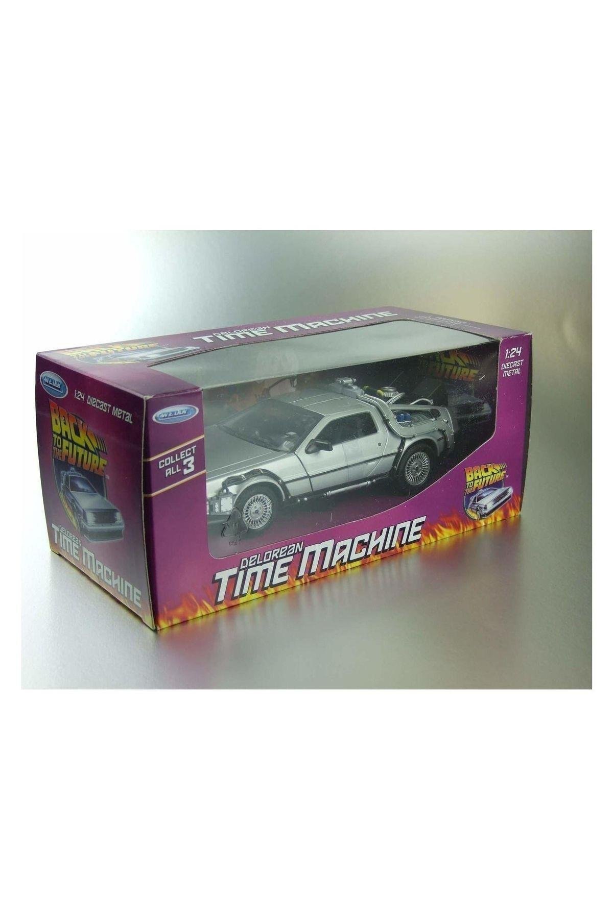Geleceğe Dönüş Seri 1 Metal Model Araba Efsane Delorean 1:24ölçek-Maket Araçlar