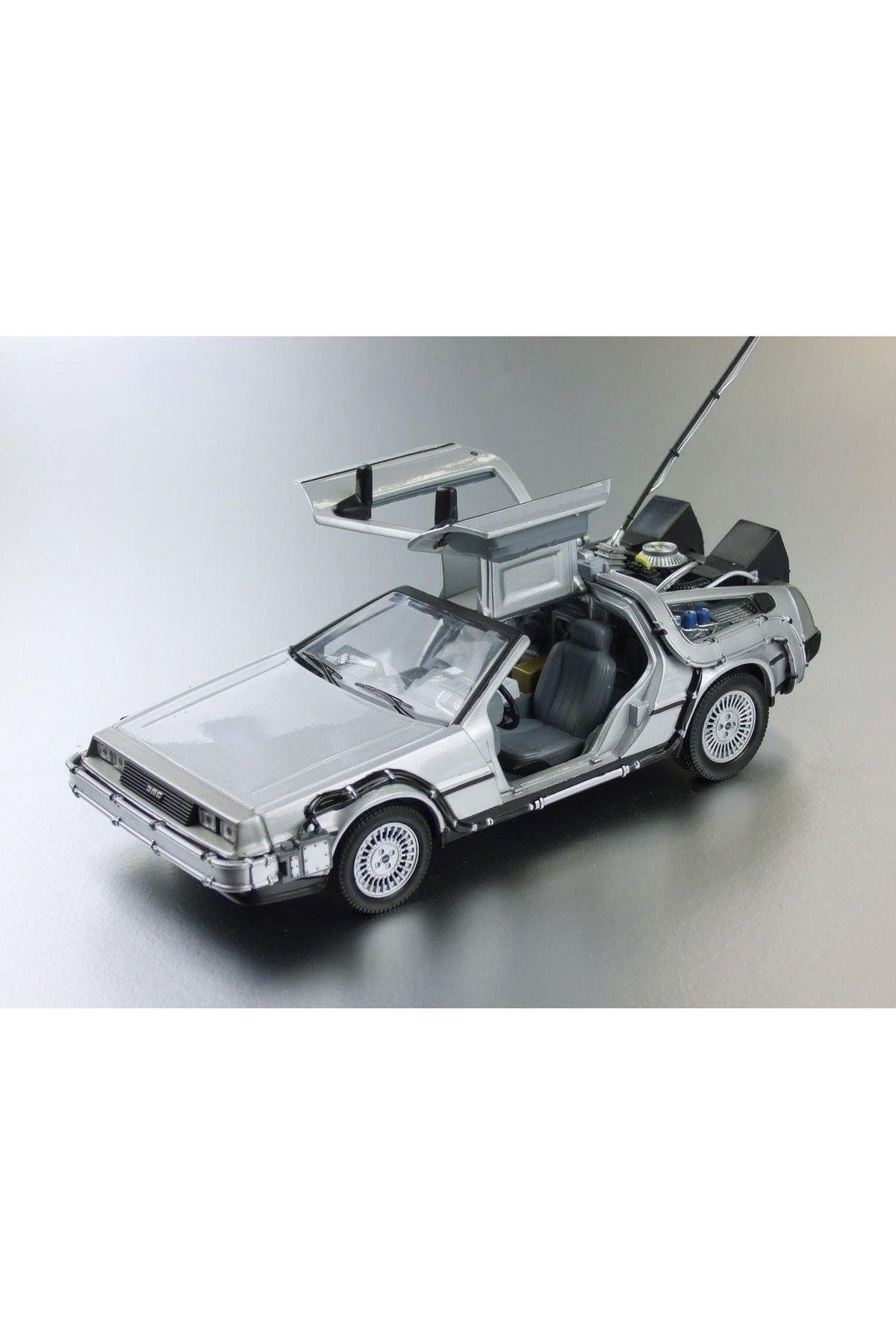 Geleceğe Dönüş Seri 1 Metal Model Araba Efsane Delorean 1:24ölçek-Maket Araçlar