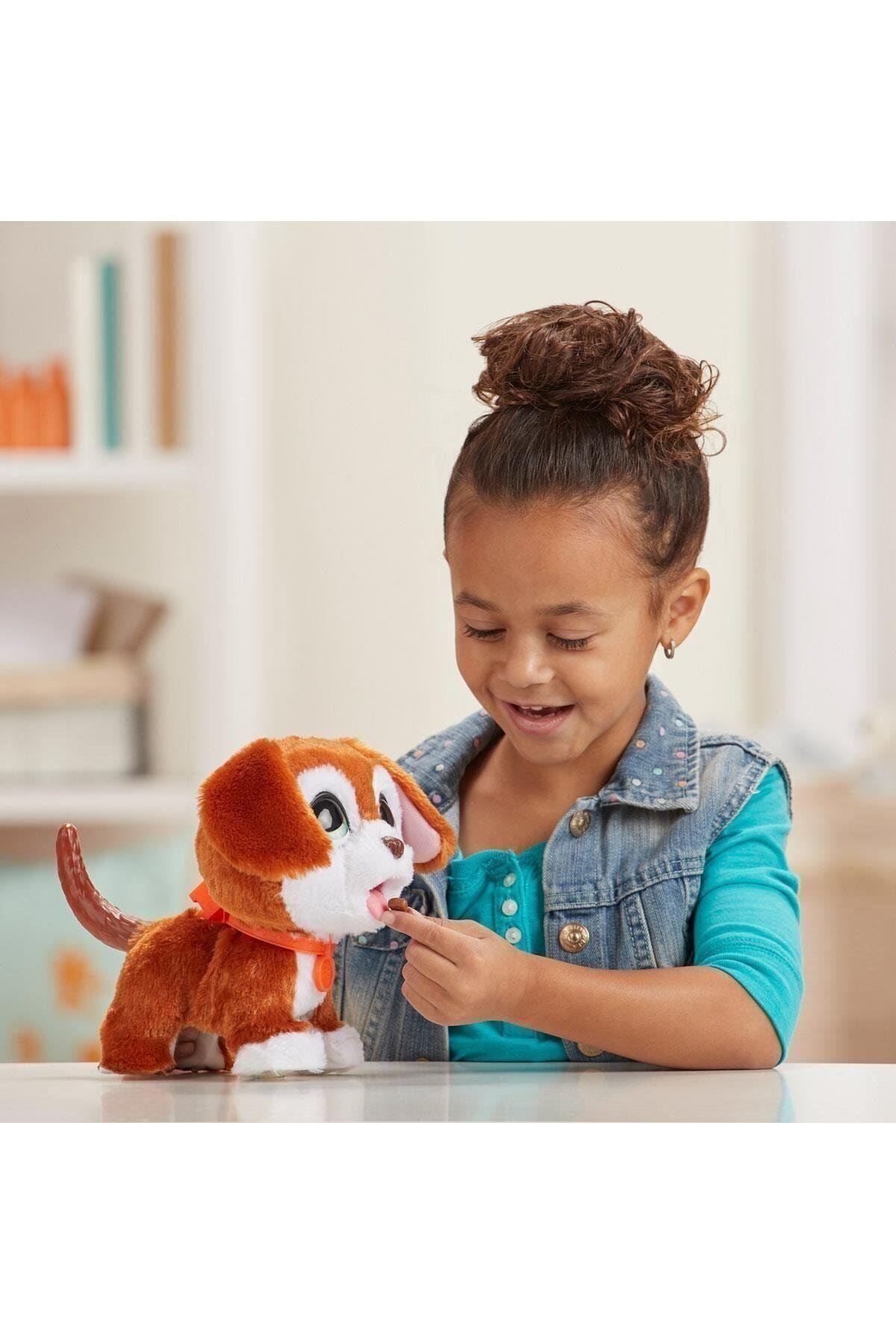 Giochi Presiozi Fur Real Yürüyen Kaka Yapan Dostlarım Kahverengi E8898-E8945-Hayvan Figürleri