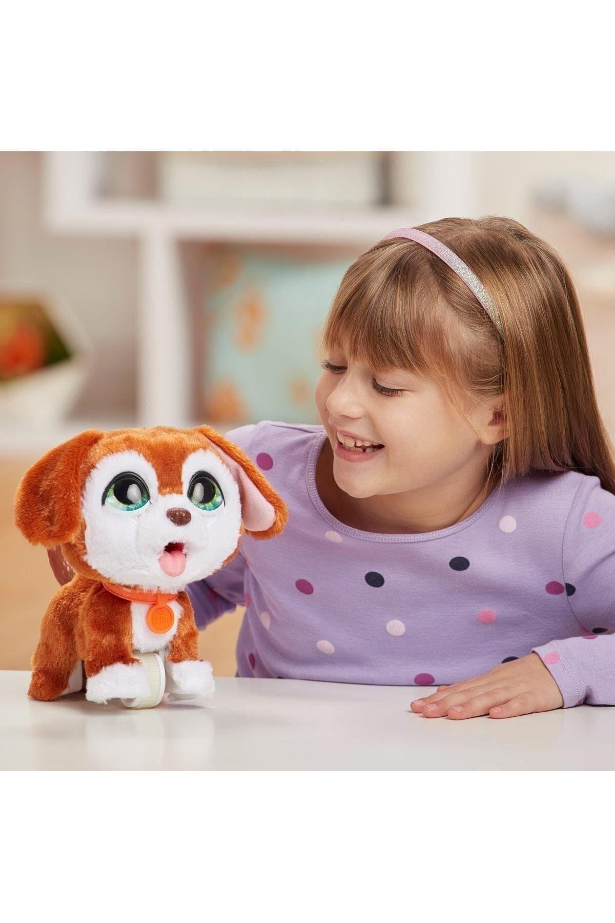 Giochi Presiozi Fur Real Yürüyen Kaka Yapan Dostlarım Kahverengi E8898-E8945-Hayvan Figürleri