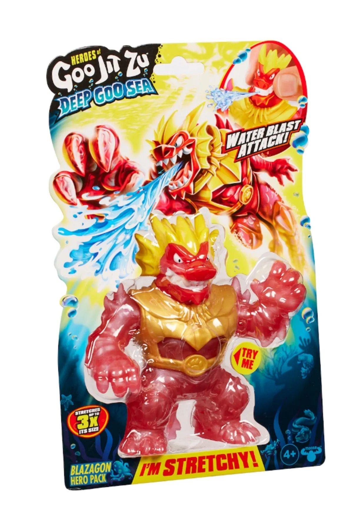 Gjt45000 Goojitsu Deep Goo Sea Gıochı Prezıosı Tekli Fiğür @BLAZAGON@ Orijinal Uzayan Esnek Oyuncak-Çeşitli Figürler