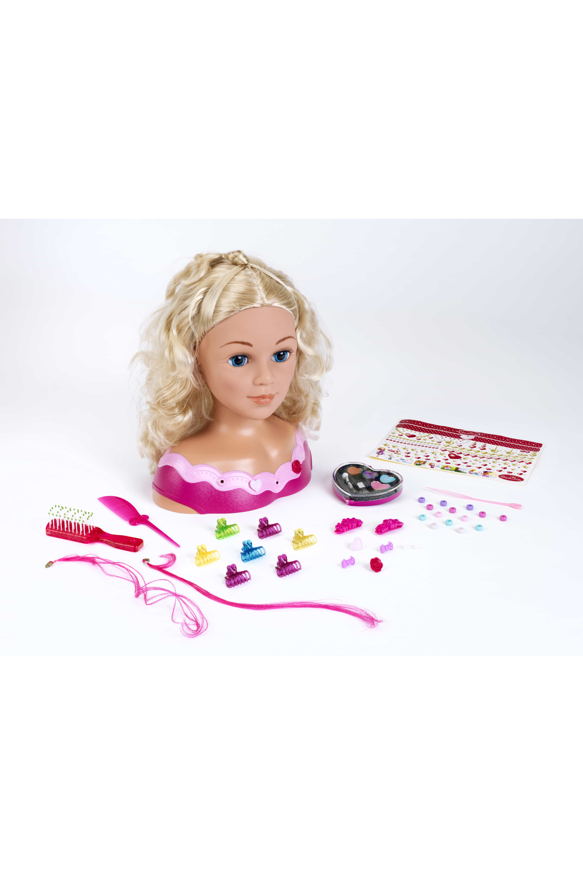 Göğüs papusa Emma pentru machiat si ceket - kısrak-Kız Oyuncakları