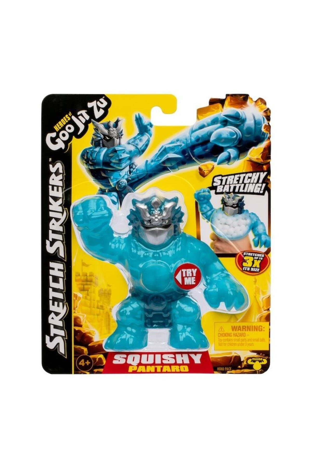 Goo Jit Zu Stretch Strikers Esnek Uzayan Yumuşak Tekli Figür Paket - Pantaro-Karakter Figürleri