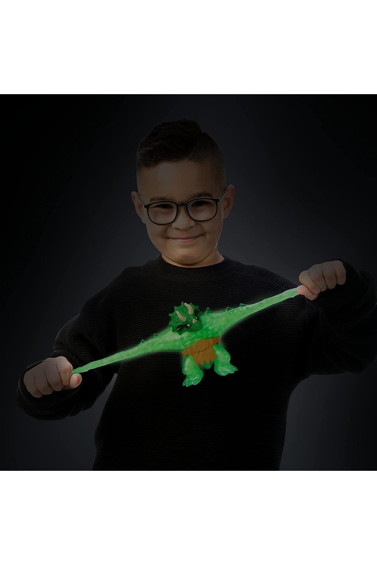 Goojitzu Glowshifter Karanlıkta Parlayan Gjt41000 Tekli Figür Orijinal Lisanslı Trıtops Hero Pack-Karakter Figürleri