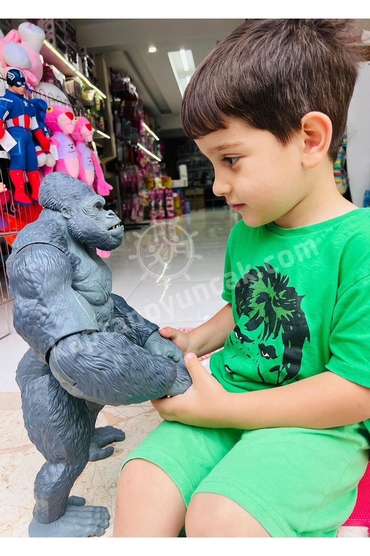 Goril Figürü Big Boss 43 Cm-Hayvan Figürleri