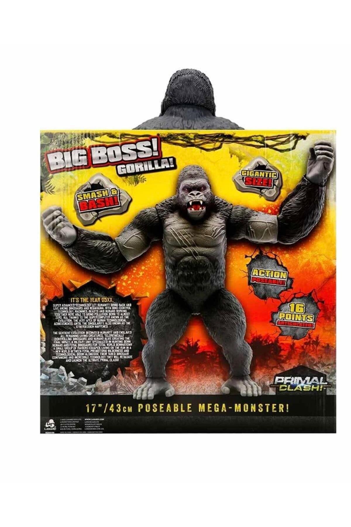 Goril Figürü Big Boss 43 Cm-Hayvan Figürleri