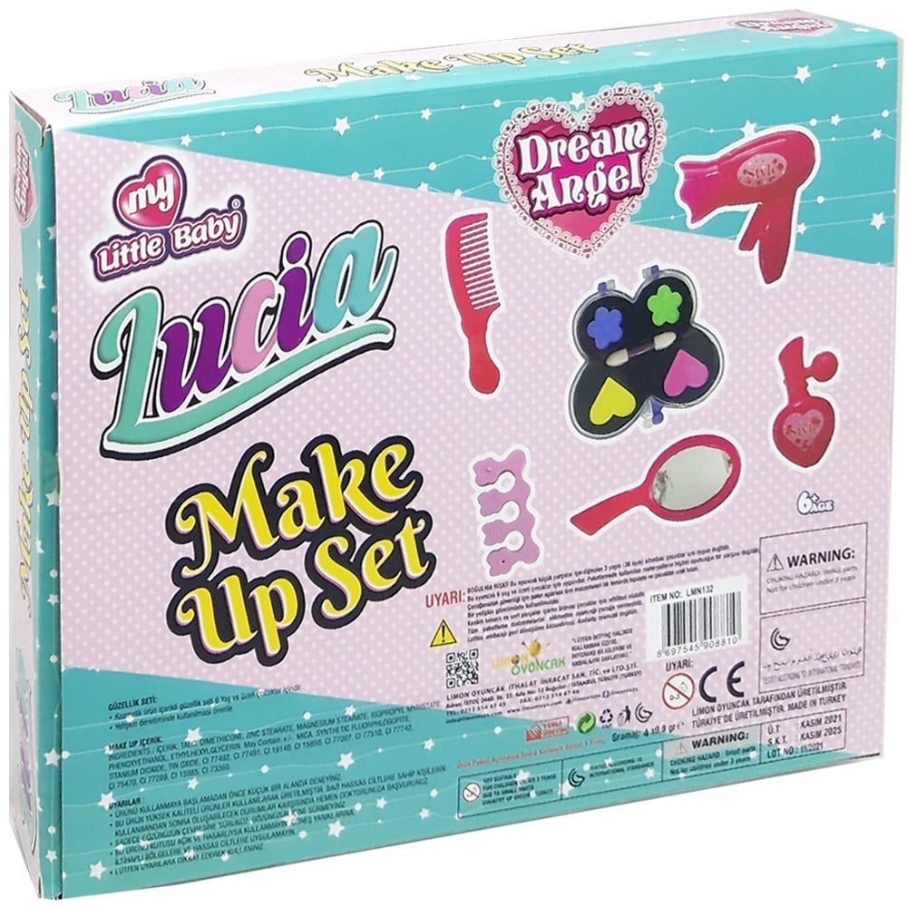 Güzellik Setli Kelebekli Makyaj Seti LMN132-Oyuncak Bebekler