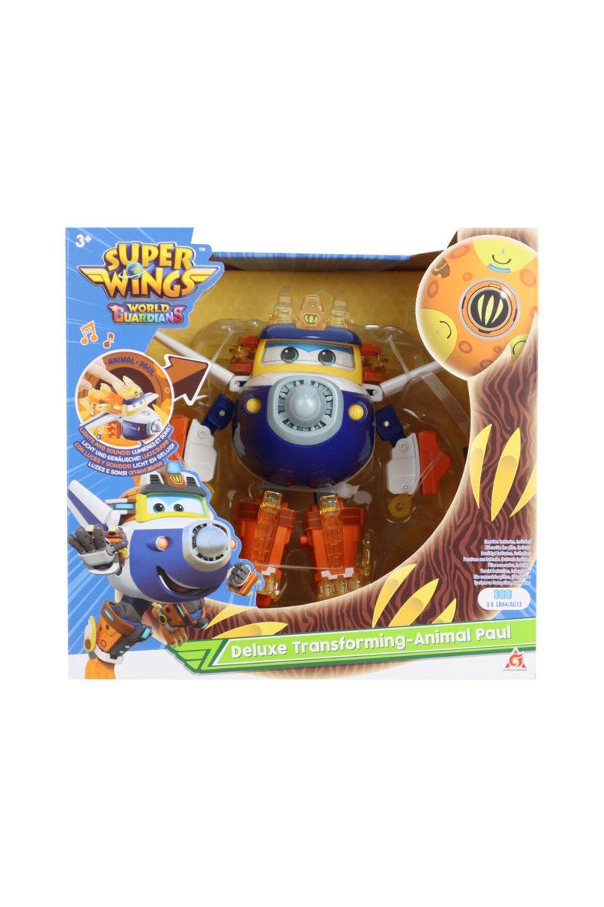 Harika Kanatlar Deluxe Transforming Animal Paul-Karakter Figürleri