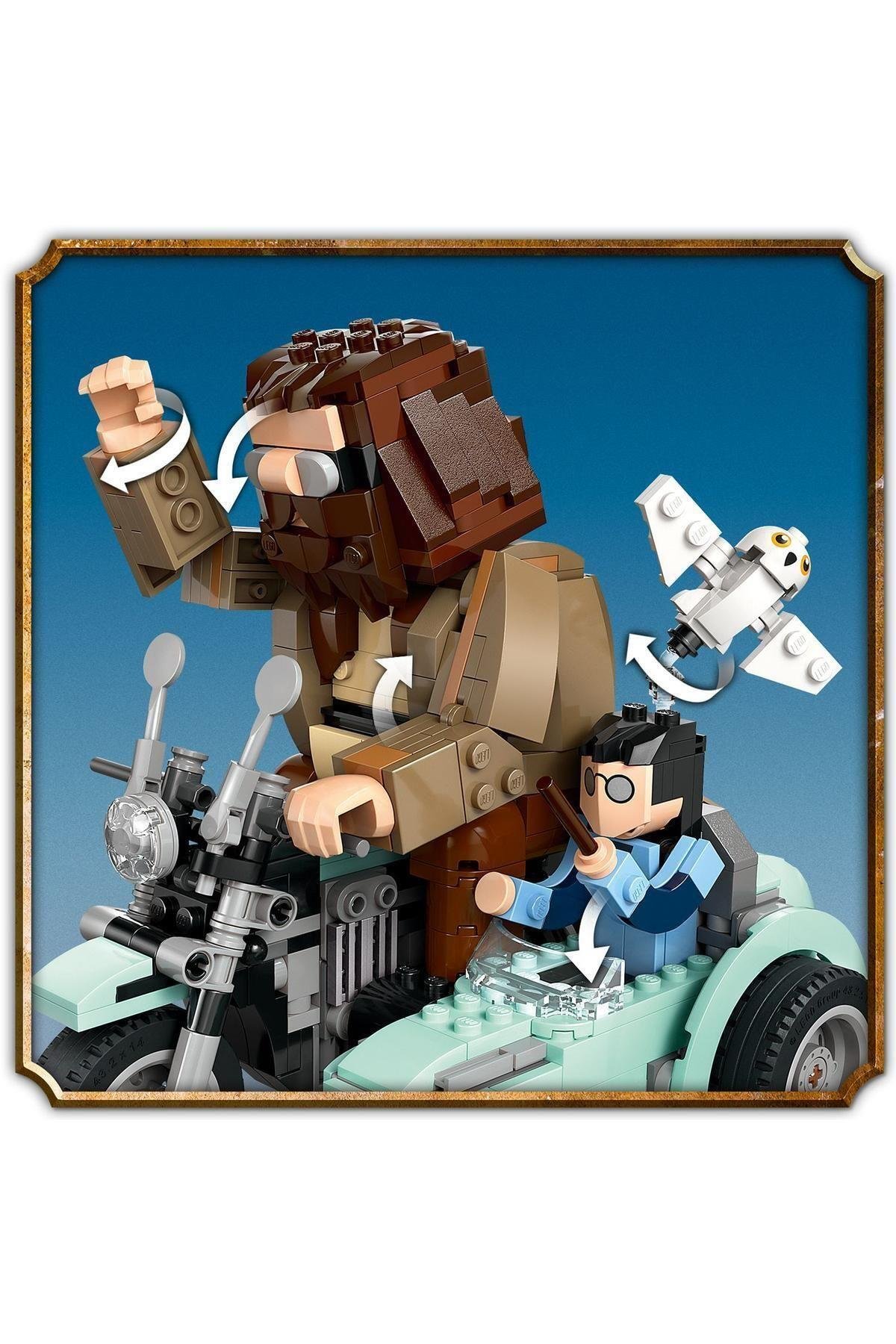 ®Harry Potter™ Hagrid™ ve Harry’nin Motosiklet Yolculuğu 76443 -9 Yaş  Üzeri Yapım Seti (617 P)-Lego