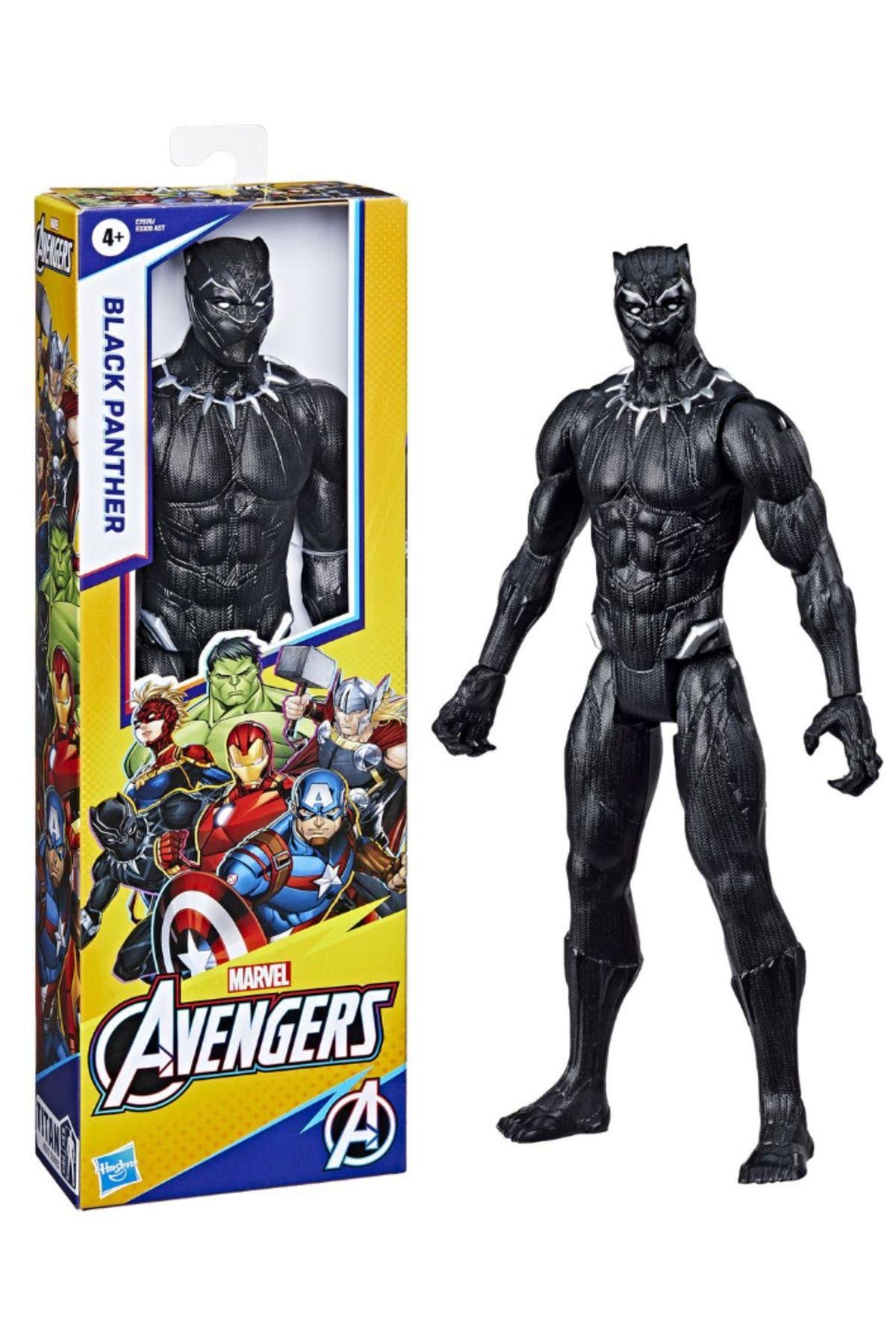 Hasbro Avengers Titan Hero 29cm Black Panther Aksiyon Figür-Karakter Figürleri
