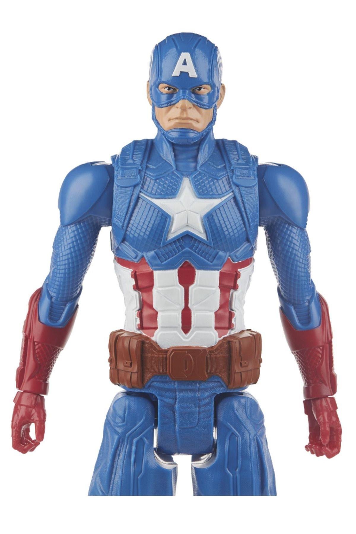 Hasbro Avengers Titan Hero 29cm Captain America Aksiyon Figür-Karakter Figürleri