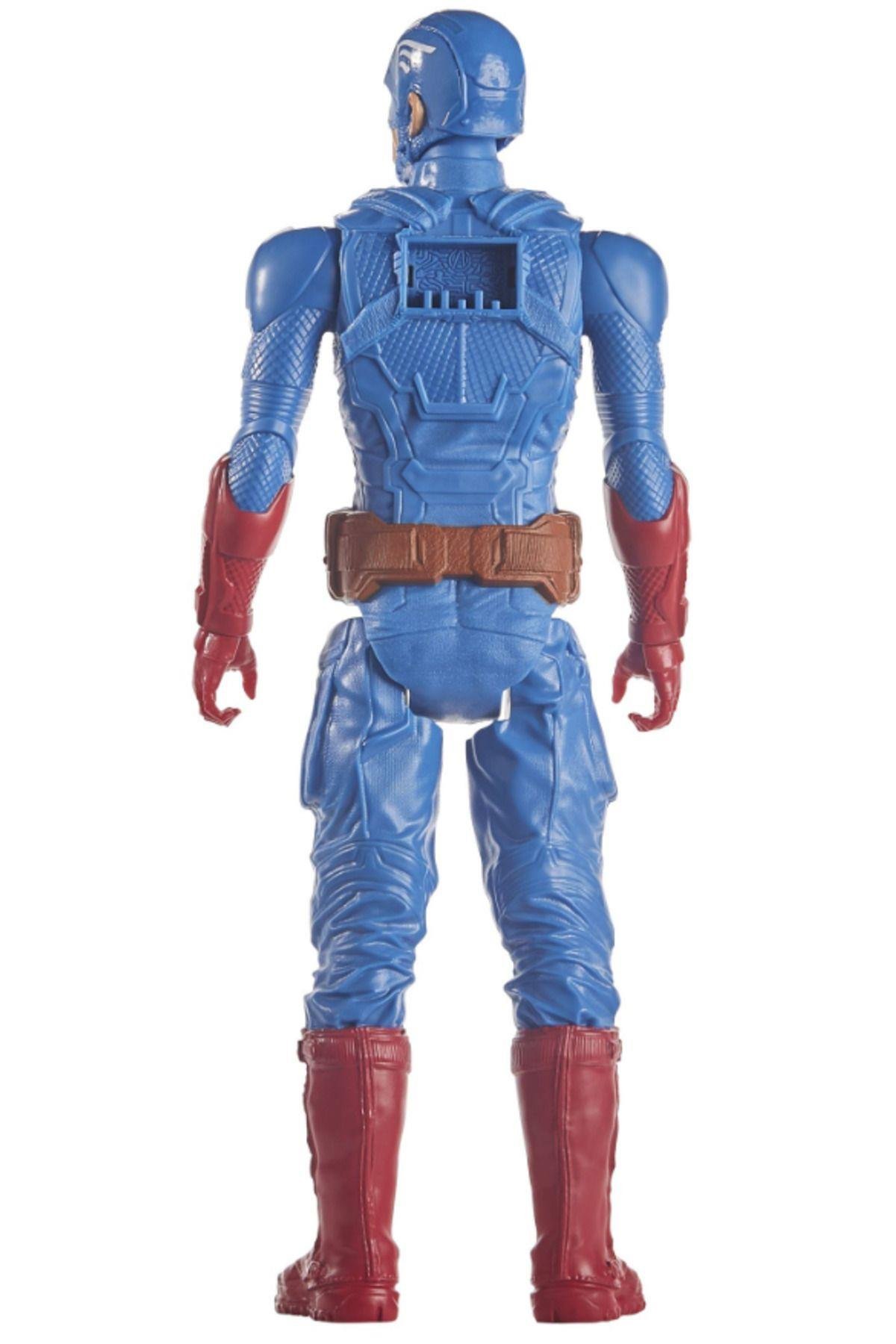 Hasbro Avengers Titan Hero 29cm Captain America Aksiyon Figür-Karakter Figürleri
