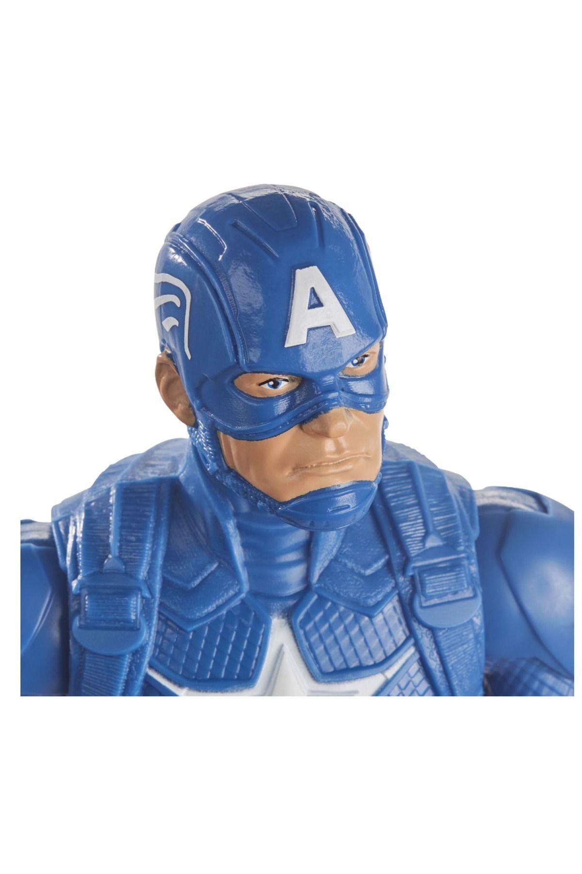 Hasbro Avengers Titan Hero 29cm Captain America Aksiyon Figür-Karakter Figürleri