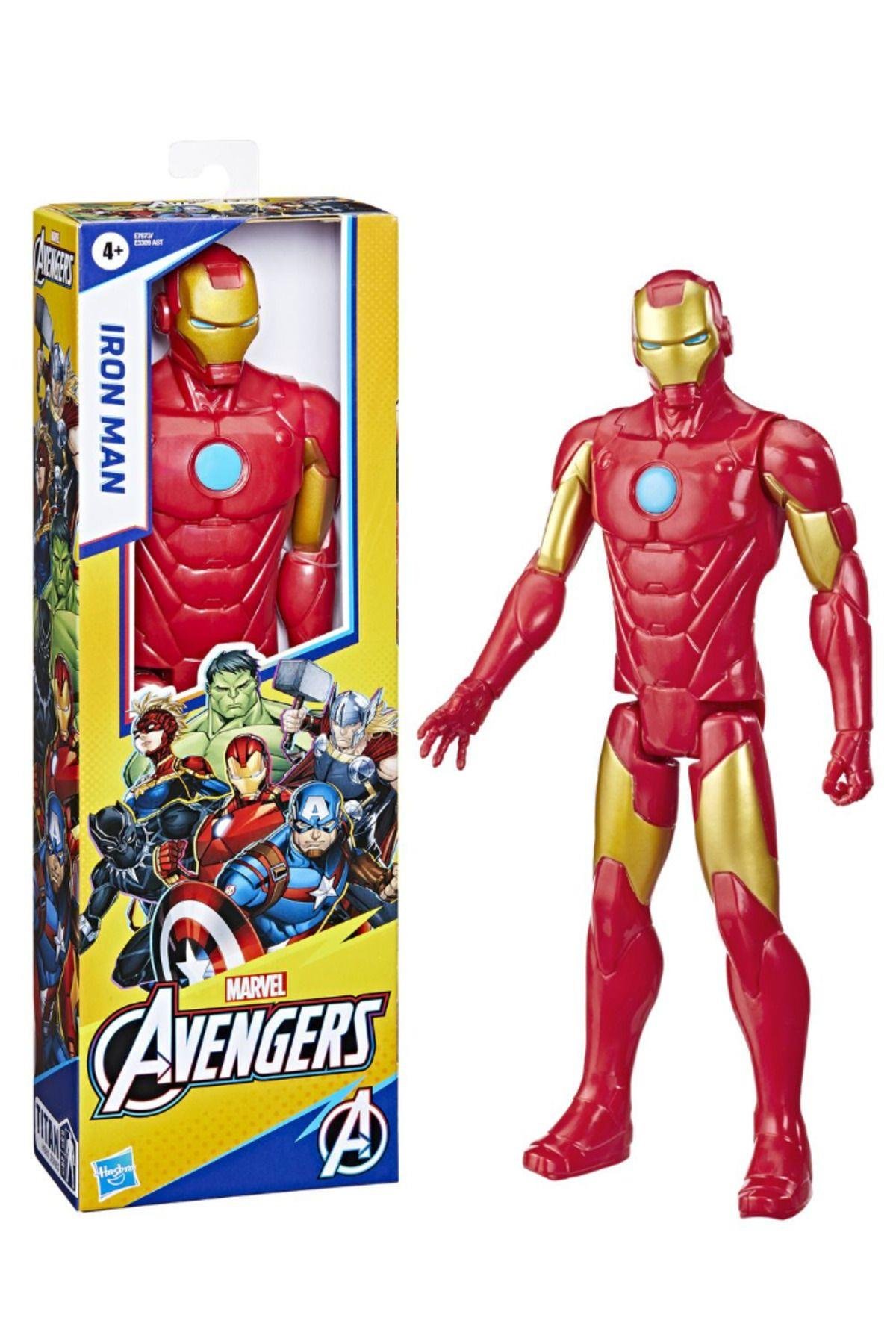 Hasbro Avengers Titan Hero 29cm Iron Man Aksiyon Figür-Karakter Figürleri