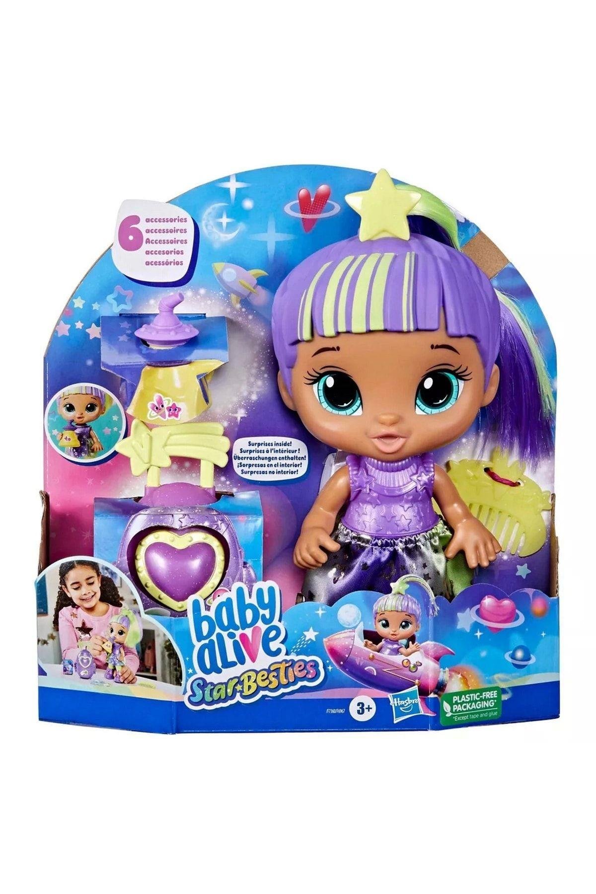Hasbro Baby Alive Yıldız Kankalar Sevimli Luna F7360-Oyuncak Bebekler