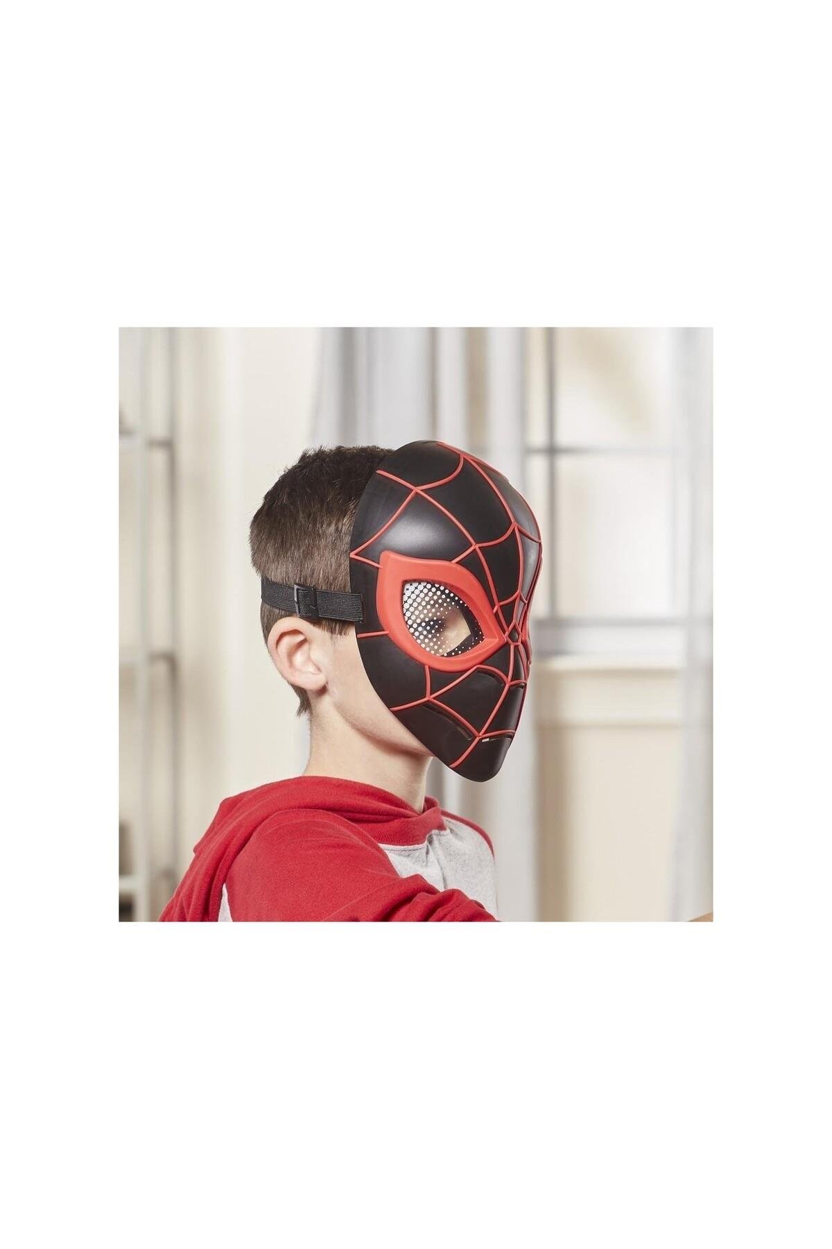 Hasbro Marvel Spider-Man Miles Morales Kahraman Maskesi – Çocuk Kostüm Aksesuarı-Karakter Figürleri