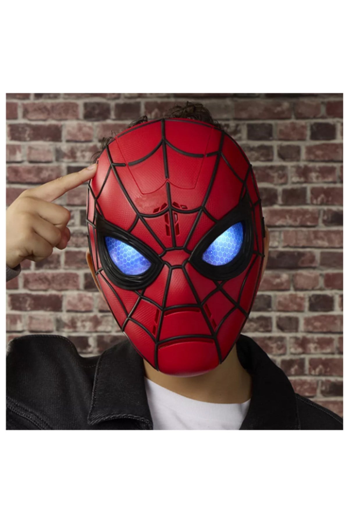 Hasbro Marvel Spider Man Wisecrackin Glow Işıklı ve Sesli Elektronik Maske G2448-Karakter Figürleri