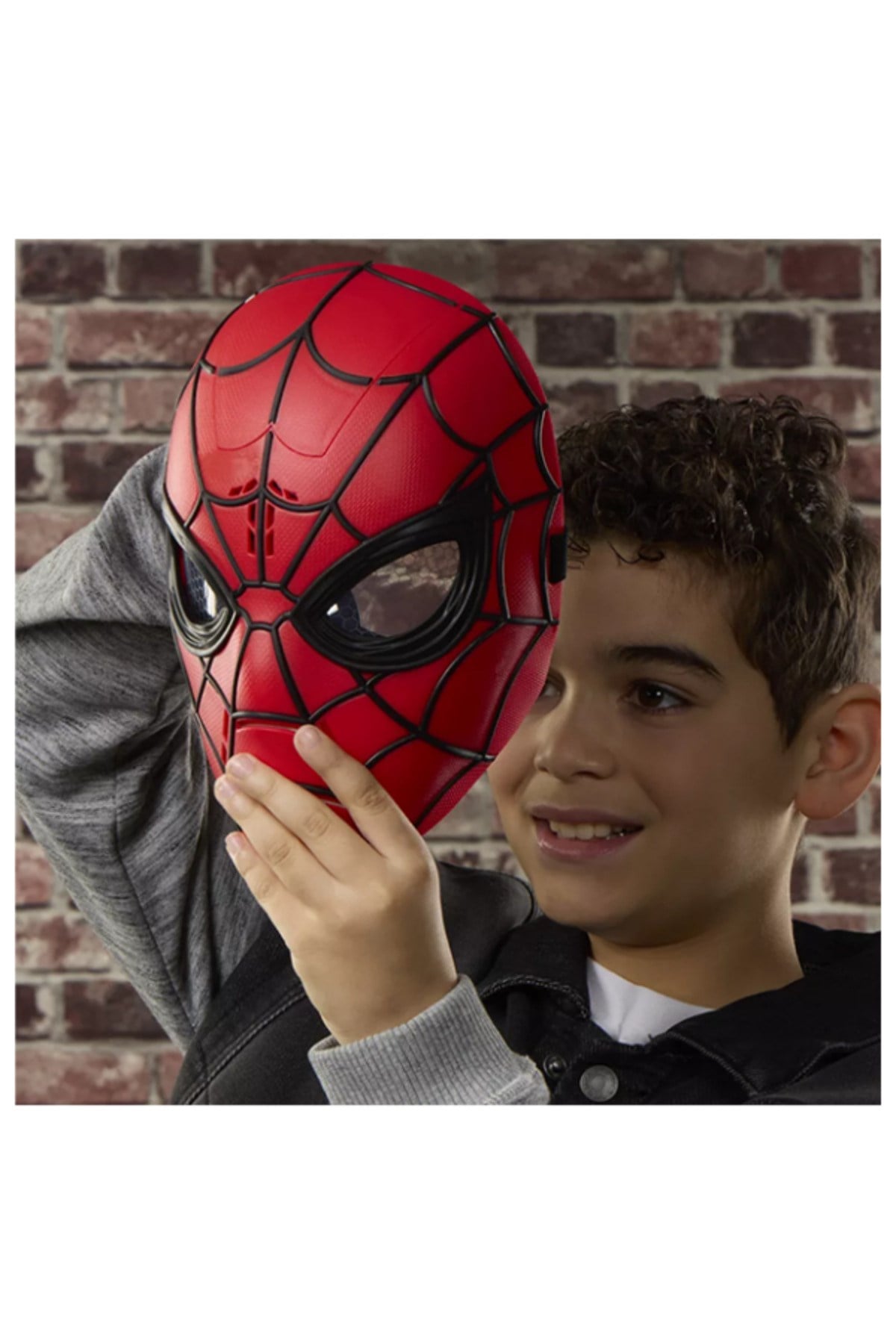 Hasbro Marvel Spider Man Wisecrackin Glow Işıklı ve Sesli Elektronik Maske G2448-Karakter Figürleri