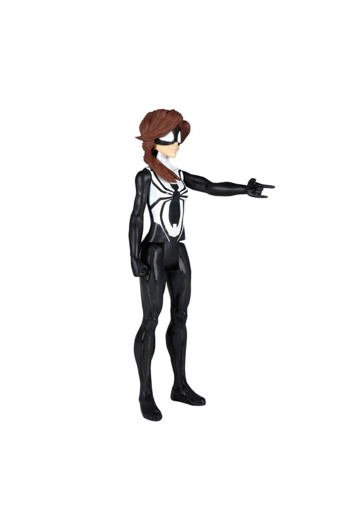 Hasbro Spiderman - Örümcek Kadın Web Savaşçıları Titan Hero Serisi 30 cm Spider Girl E7329 E8524-Karakter Figürleri