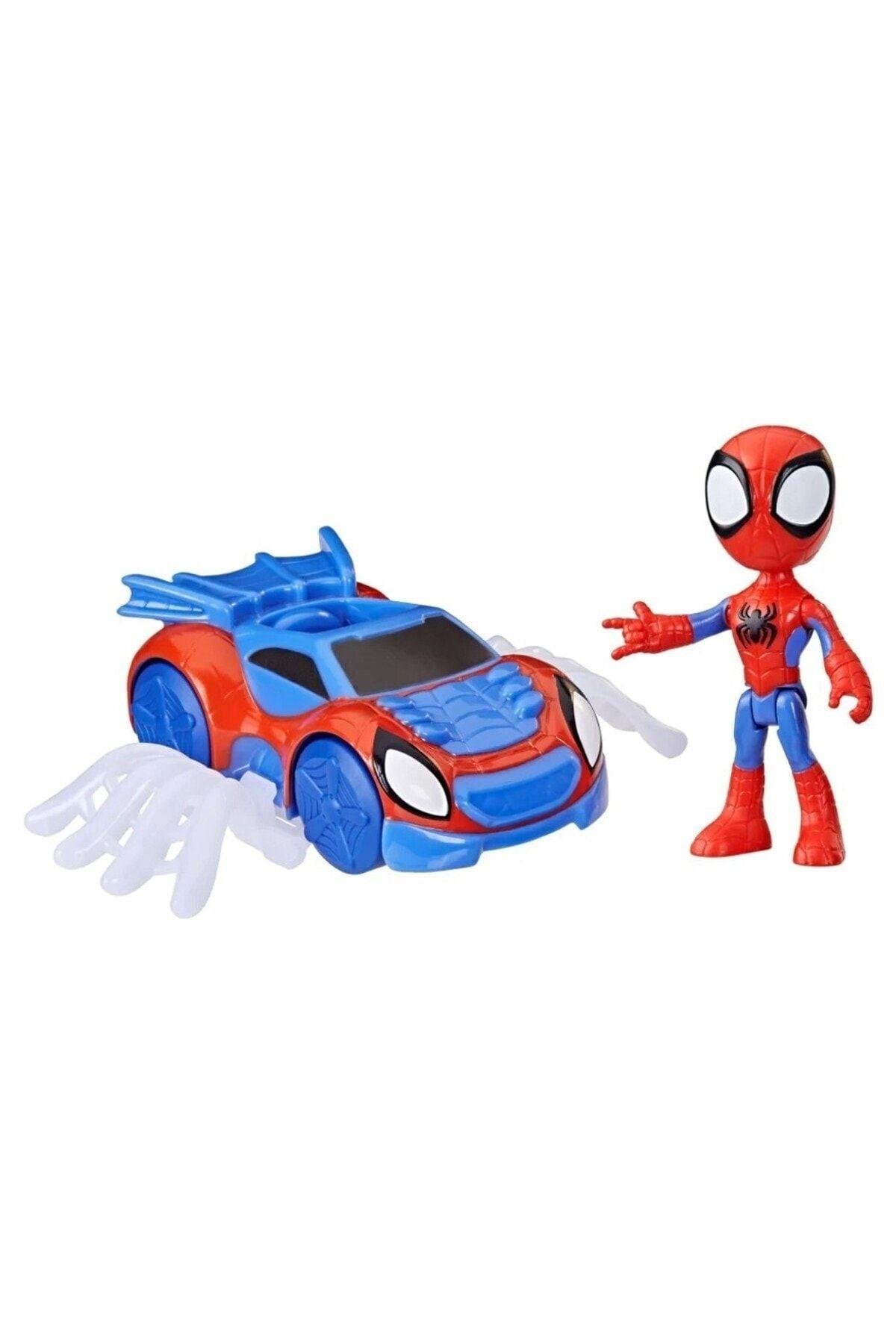 Hasbro Spidey and His Amazing Friends Araç ve Figür Spidey F7454-Karakter Figürleri