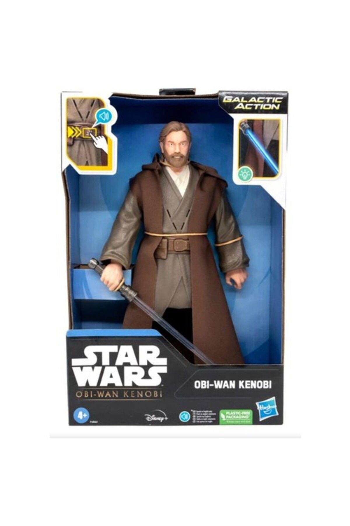 Hasbro Star Wars Galactic Action Obi-Wan Kenobi Figür F6862-Karakter Figürleri