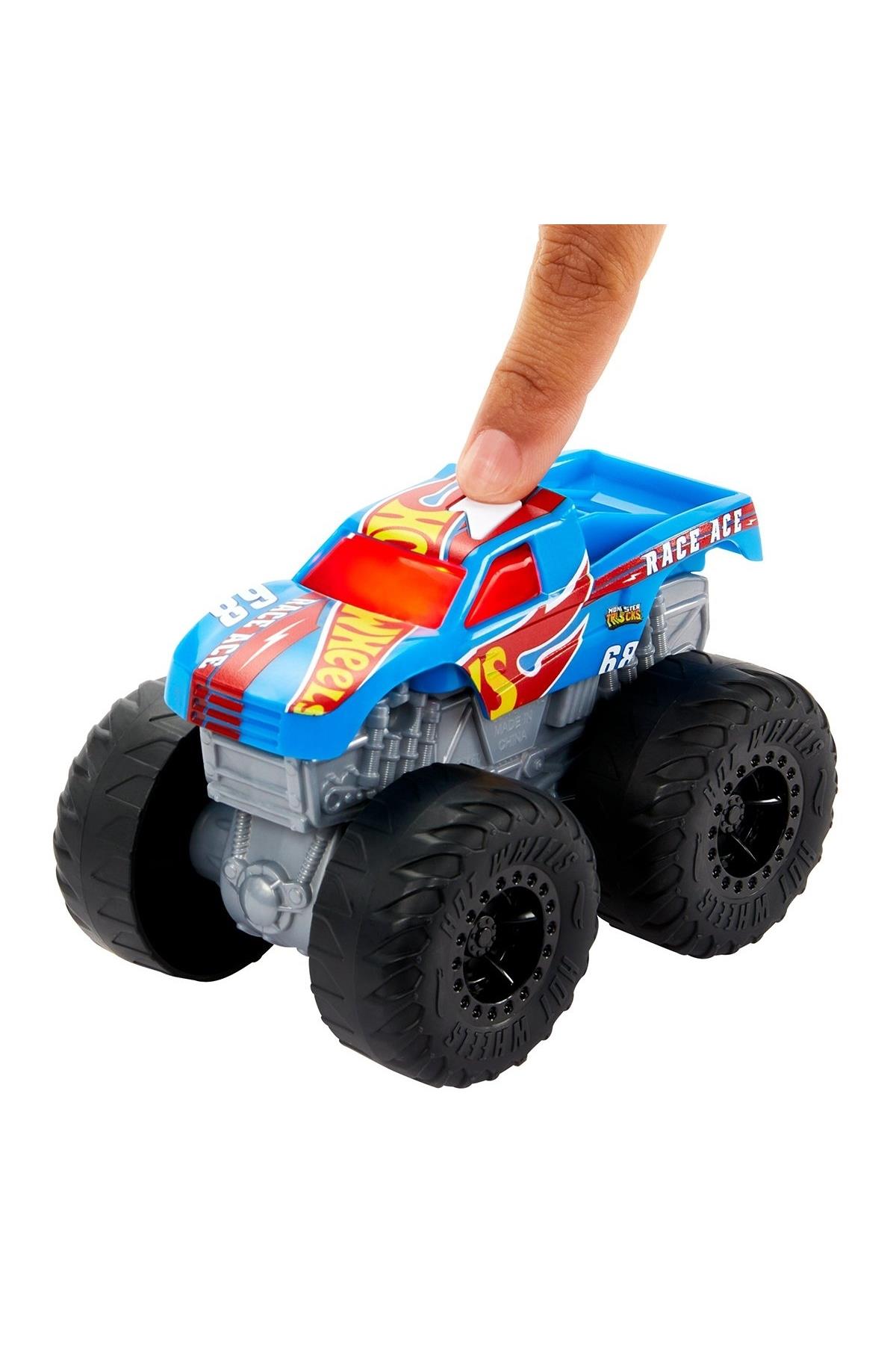 HDX60 Hot Wheels Monster Trucks 1:43 Kükreyen Arabalar-Oyuncak Arabalar ve Kamyonlar