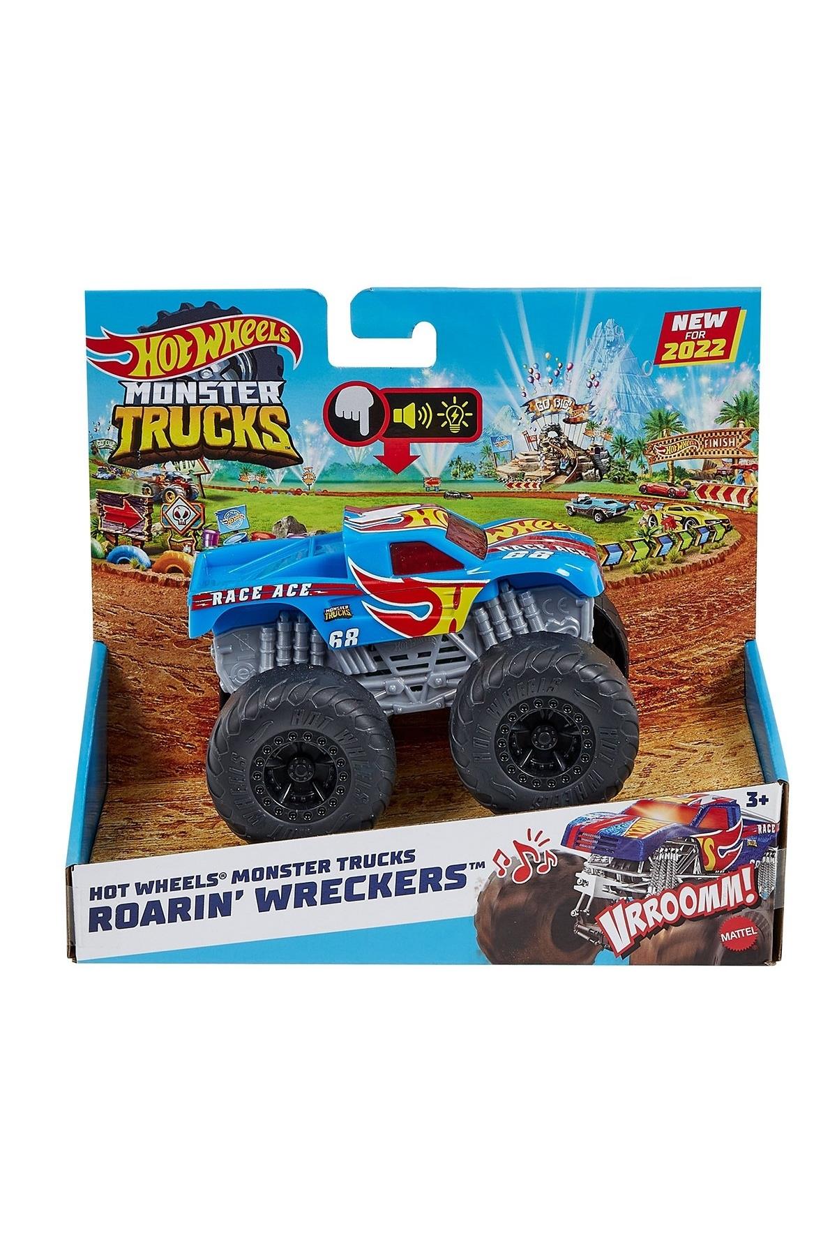 HDX60 Hot Wheels Monster Trucks 1:43 Kükreyen Arabalar-Oyuncak Arabalar ve Kamyonlar