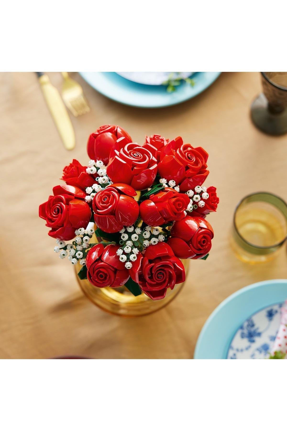 hngds Icons Gül Buketi 10328  - 18 Yaş ve Üzeri İçin Yapım Seti (822 Parça) sdgnh 1038993-Lego