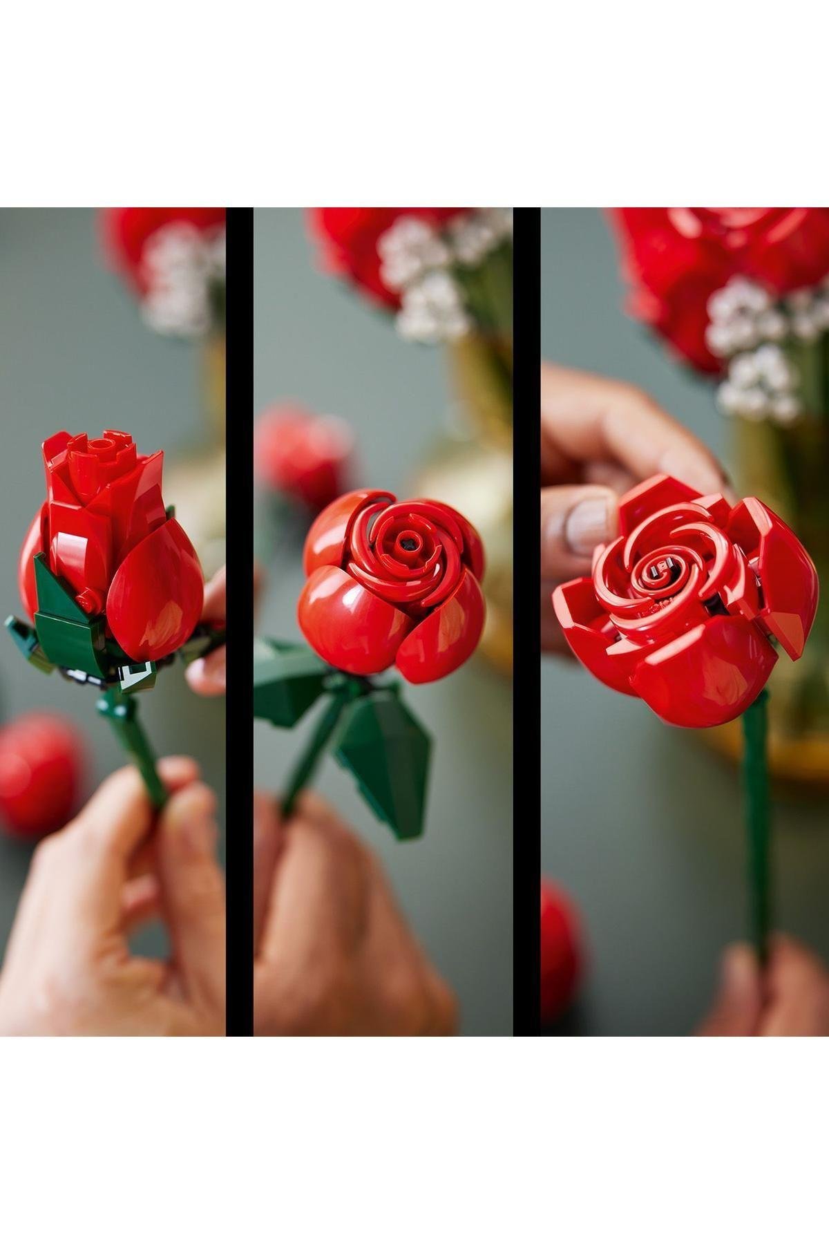 hngds Icons Gül Buketi 10328  - 18 Yaş ve Üzeri İçin Yapım Seti (822 Parça) sdgnh 1038993-Lego