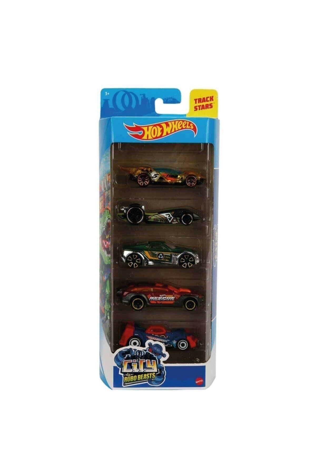 HOT WHEELS 5'li Araba Seti-Oyuncak Arabalar ve Kamyonlar