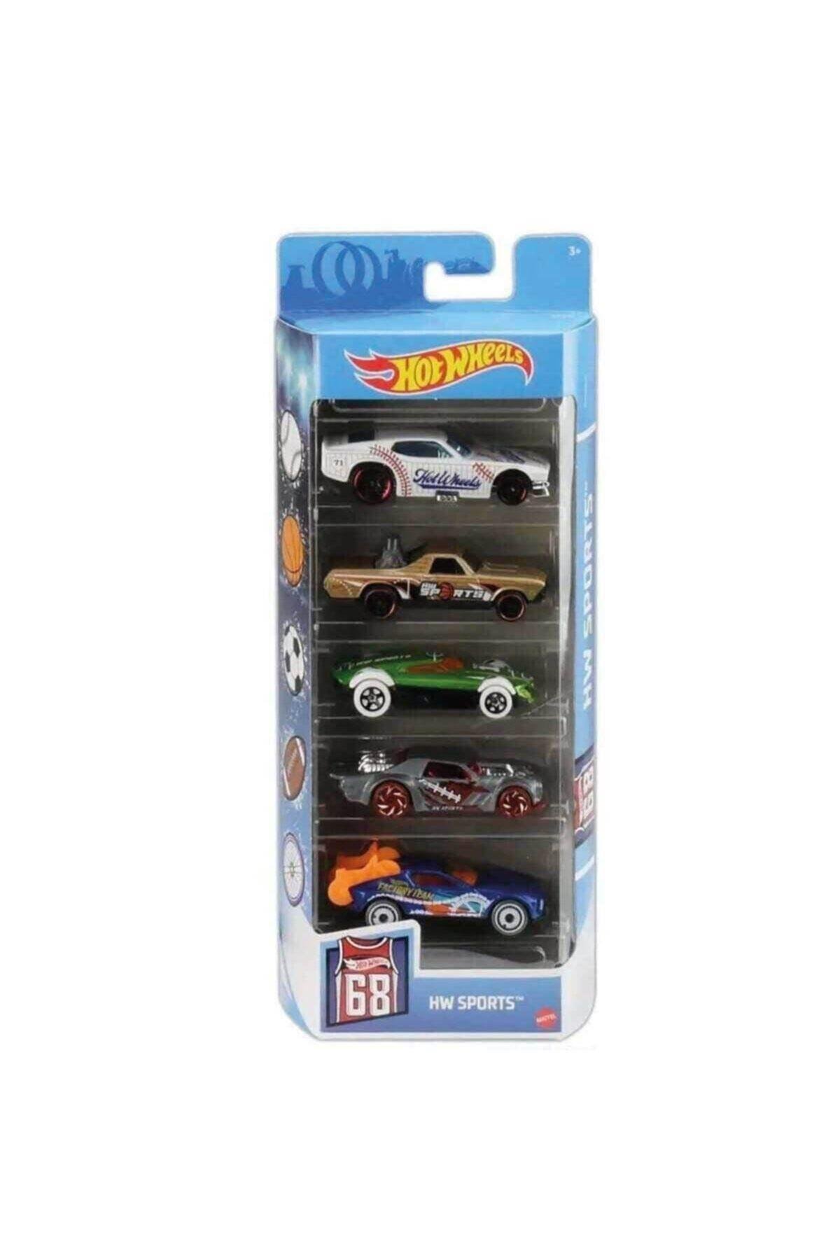 HOT WHEELS 5'li Araba Seti-Oyuncak Arabalar ve Kamyonlar
