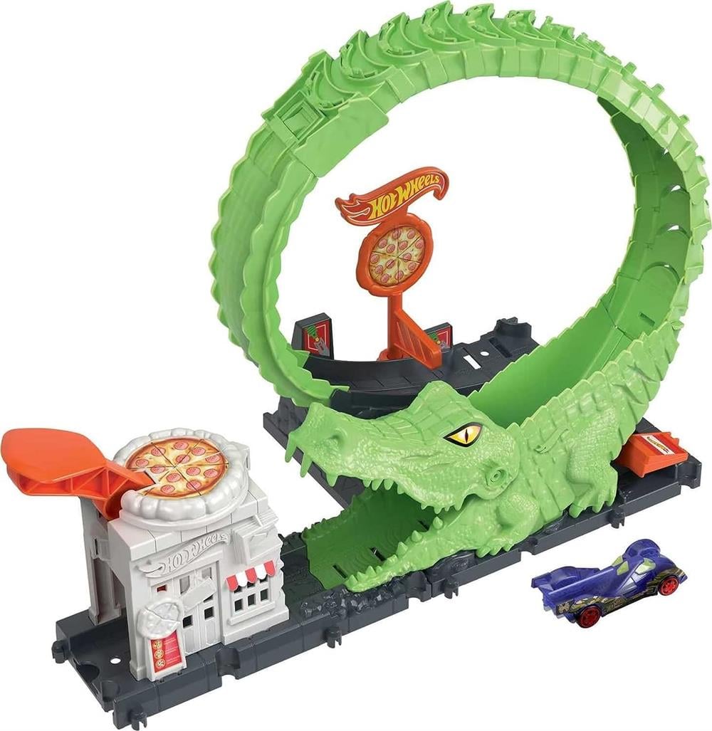 Hot Wheels City Düşmanlarla Mücadele Serisi HDR29-HKX39-Araba Garaj ve Setleri