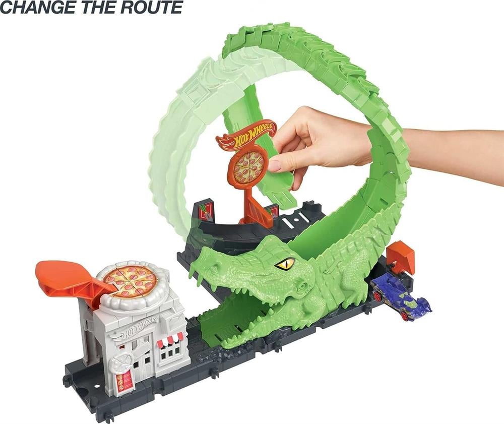Hot Wheels City Düşmanlarla Mücadele Serisi HDR29-HKX39-Araba Garaj ve Setleri