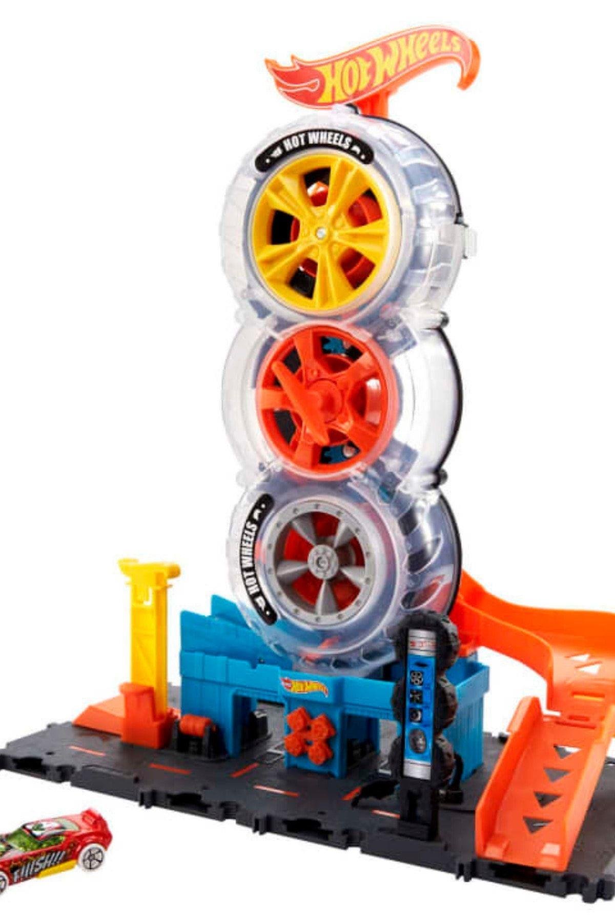 HOT WHEELS City Tekerlek Kulesi 2022 Model Hdp02-Araba Garaj ve Setleri