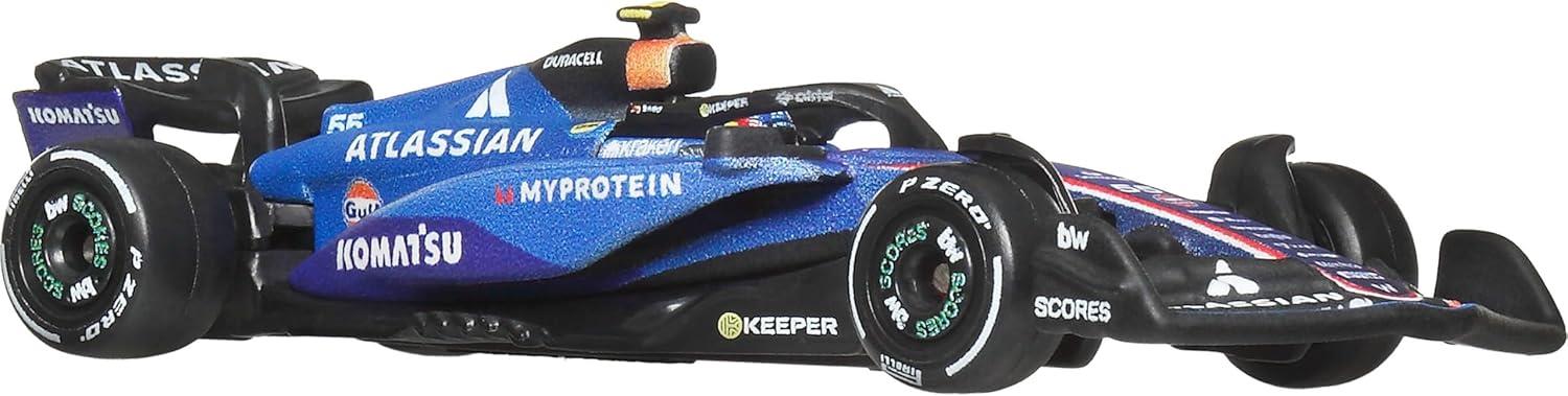 Hot Wheels F1 Williams Sainz 1:64 ölçekli JKD85-Oyuncak Arabalar ve Kamyonlar
