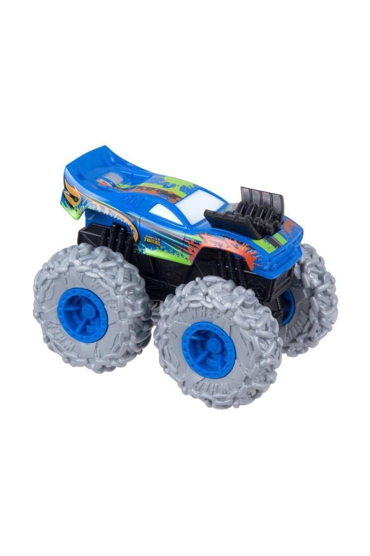 HOT WHEELS Monster Trucks 1:43 Çek Bırak Arabalar GVK37-GVK40-Oyuncak Arabalar ve Kamyonlar