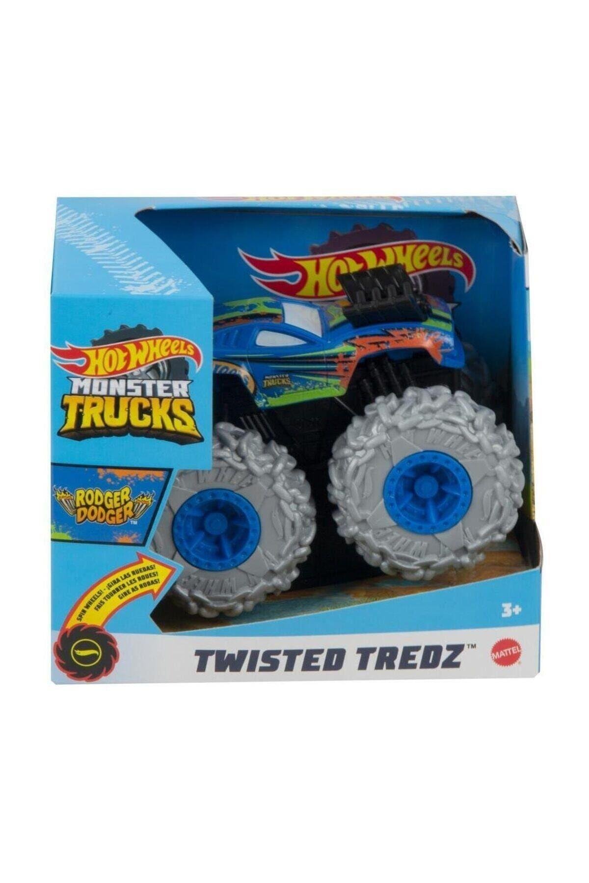 HOT WHEELS Monster Trucks 1:43 Çek Bırak Arabalar GVK37-GVK40-Oyuncak Arabalar ve Kamyonlar