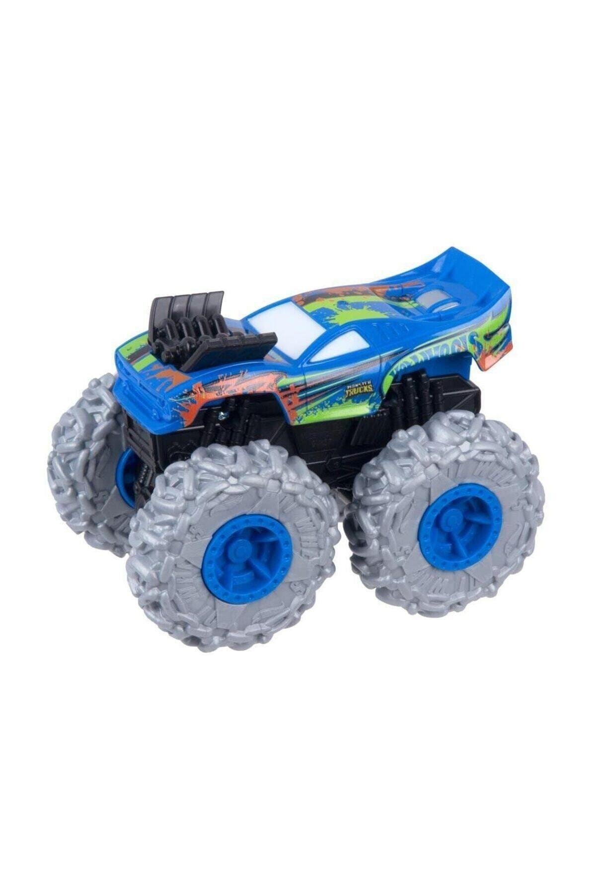 HOT WHEELS Monster Trucks 1:43 Çek Bırak Arabalar GVK37-GVK40-Oyuncak Arabalar ve Kamyonlar