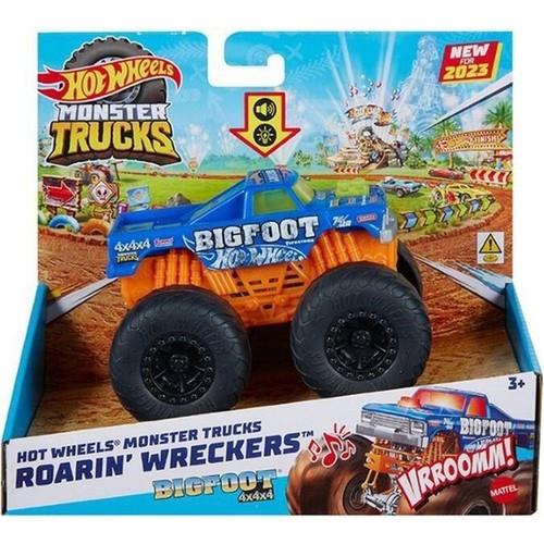Hot Wheels Monster Trucks 1:43 Ölçekli Kükreyen Araçlar Bigfoot HMM53-Oyuncak Arabalar ve Kamyonlar