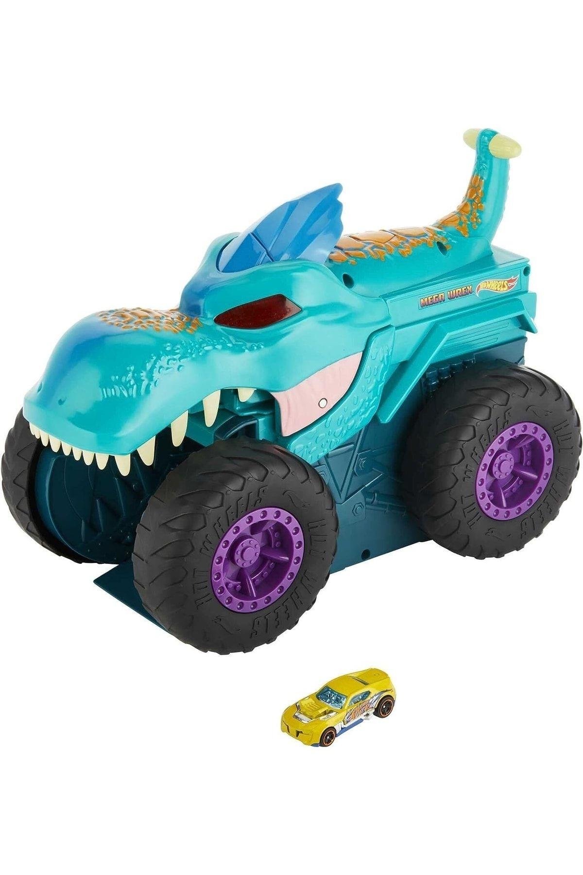 Hot Wheels Monster Trucks Araba Yiyen Mega-Wrex GYL13-Oyuncak Arabalar ve Kamyonlar